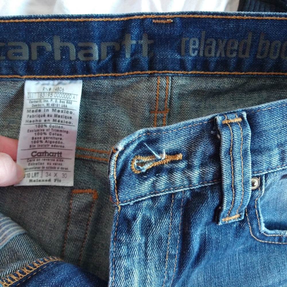 Carhartt Men's Relaxed Boot Cut 34x30